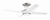 Craftmade - CAM54WPLN4 - 54 Ceiling Fan - Cam - White/Polished Nickel