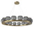 Hammerton Studio - CHB0091-0D-GB-S-CA1-L3 - LED Chandelier - Vessel - Gilded Brass