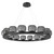 Hammerton Studio - CHB0091-0D-MB-S-CA1-L3 - LED Chandelier - Vessel - Matte Black