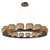 manufacturer_finish:Flat Bronze|manufacturer_glass:Bronze Blown Glass|color_temperature:3000K