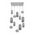 Hammerton Studio - CHB0091-12-CS-S-C01-L1 - LED Pendant - Vessel - Classic Silver