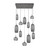 Hammerton Studio - CHB0091-12-GP-S-C01-L3 - LED Pendant - Vessel - Graphite