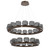 Hammerton Studio - CHB0091-2B-FB-S-CA1-L3 - LED Chandelier - Vessel - Flat Bronze