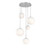 Hammerton Studio - CHB0092-05-CS-WL-C01-L3 - LED Chandelier - Gaia - Classic Silver