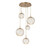Hammerton Studio - CHB0092-05-NB-A-C01-L1 - LED Pendant - Gaia - Novel Brass
