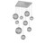 manufacturer_finish:Classic Silver|manufacturer_glass:Smoke Blown Glass|color_temperature:3000K