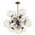 manufacturer_finish:Flat Bronze|manufacturer_glass:Amber Blown Glass|color_temperature:3000K