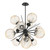 manufacturer_finish:Matte Black|manufacturer_glass:Amber Blown Glass|color_temperature:2700K
