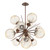 manufacturer_finish:Burnished Bronze|manufacturer_glass:Amber Blown Glass|color_temperature:3000K
