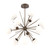 Hammerton Studio - CHB0092-0B-FB-WL-001-L3 - LED Chandelier - Gaia - Flat Bronze