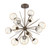 manufacturer_finish:Flat Bronze|manufacturer_glass:Amber Blown Glass|color_temperature:3000K