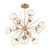 manufacturer_finish:Novel Brass|manufacturer_glass:Amber Blown Glass|color_temperature:3000K