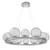 Hammerton Studio - CHB0092-0C-CS-C-CA1-L3 - LED Pendant - Gaia - Classic Silver