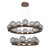 Hammerton Studio - CHB0092-2B-BB-S-CA1-L3 - LED Pendant - Gaia - Burnished Bronze
