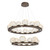 Hammerton Studio - CHB0092-2B-FB-A-CA1-L1 - LED Pendant - Gaia - Flat Bronze