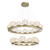 Hammerton Studio - CHB0092-2B-GB-A-CA1-L1 - LED Pendant - Gaia - Gilded Brass