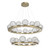 Hammerton Studio - CHB0092-2B-GB-C-CA1-L3 - LED Pendant - Gaia - Gilded Brass