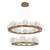 Hammerton Studio - CHB0092-2B-NB-WL-CA1-L3 - LED Chandelier - Gaia - Novel Brass