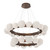 Hammerton Studio - CHB0092-2T-BB-WL-CA1-L3 - LED Chandelier - Gaia - Burnished Bronze