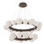 Hammerton Studio - CHB0092-2T-FB-WL-CA1-L3 - LED Chandelier - Gaia - Flat Bronze