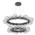 Hammerton Studio - CHB0092-2T-GP-C-CA1-L1 - LED Pendant - Gaia - Graphite