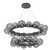 Hammerton Studio - CHB0092-2T-GP-S-CA1-L3 - LED Pendant - Gaia - Graphite