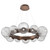 manufacturer_finish:Burnished Bronze|manufacturer_glass:Clear Blown Glass|color_temperature:3000K