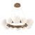 manufacturer_finish:Novel Brass|manufacturer_glass:White Blown Glass|color_temperature:3000K