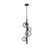 Hammerton Studio - CHB0092-T4-BB-C-001-L1 - LED Pendant - Gaia - Burnished Bronze