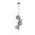 Hammerton Studio - CHB0092-T4-CS-S-001-L1 - LED Pendant - Gaia - Classic Silver
