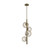 Hammerton Studio - CHB0092-T4-GB-A-001-L3 - LED Pendant - Gaia - Gilded Brass