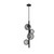 Hammerton Studio - CHB0092-T4-MB-S-001-L3 - LED Pendant - Gaia - Matte Black