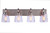 Elsa Four Light Vanity (16331BNK4)