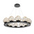 manufacturer_finish:Matte Black|manufacturer_glass:Floret Crystal Inner - Amber Outer|color_temperature:3000K