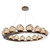 manufacturer_finish:Burnished Bronze|manufacturer_glass:Floret Crystal Inner - Bronze Outer|color_temperature:3000K