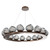 manufacturer_finish:Burnished Bronze|manufacturer_glass:Floret Crystal Inner - Smoke Outer|color_temperature:2700K
