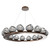manufacturer_finish:Burnished Bronze|manufacturer_glass:Geo Crystal Inner - Smoke Outer|color_temperature:3000K