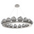 manufacturer_finish:Beige Silver|manufacturer_glass:Floret Crystal Inner - Smoke Outer|color_temperature:3000K