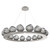 manufacturer_finish:Beige Silver|manufacturer_glass:Zircon Crystal Inner - Smoke Outer|color_temperature:3000K
