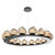 manufacturer_finish:Graphite|manufacturer_glass:Floret Crystal Inner - Bronze Outer|color_temperature:2700K