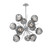 Hammerton Studio - CHB0095-0G-CS-FS-001-L3 - LED Chandelier - Luna - Classic Silver
