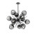 Hammerton Studio - CHB0095-0G-MB-GS-001-L3 - LED Chandelier - Luna - Matte Black