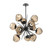 Hammerton Studio - CHB0095-0G-MB-ZB-001-L1 - LED Chandelier - Luna - Matte Black