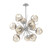manufacturer_finish:Classic Silver|manufacturer_glass:Geo Crystal Inner - Amber Outer|color_temperature:3000K