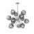manufacturer_finish:Classic Silver|manufacturer_glass:Geo Crystal Inner - Smoke Outer|color_temperature:2700K
