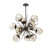 manufacturer_finish:Flat Bronze|manufacturer_glass:Floret Crystal Inner - Amber Outer|color_temperature:3000K
