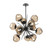 manufacturer_finish:Matte Black|manufacturer_glass:Geo Crystal Inner - Bronze Outer|color_temperature:3000K