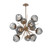 manufacturer_finish:Novel Brass|manufacturer_glass:Floret Crystal Inner - Smoke Outer|color_temperature:3000K