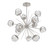 Hammerton Studio - CHB0095-0H-BS-FC-001-L1 - LED Chandelier - Luna - Beige Silver