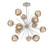Hammerton Studio - CHB0095-0H-BS-GB-001-L3 - LED Chandelier - Luna - Beige Silver
